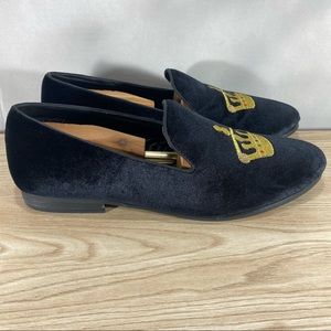 Steve Madden Men’s Coronet Black Velvet Loafer 11